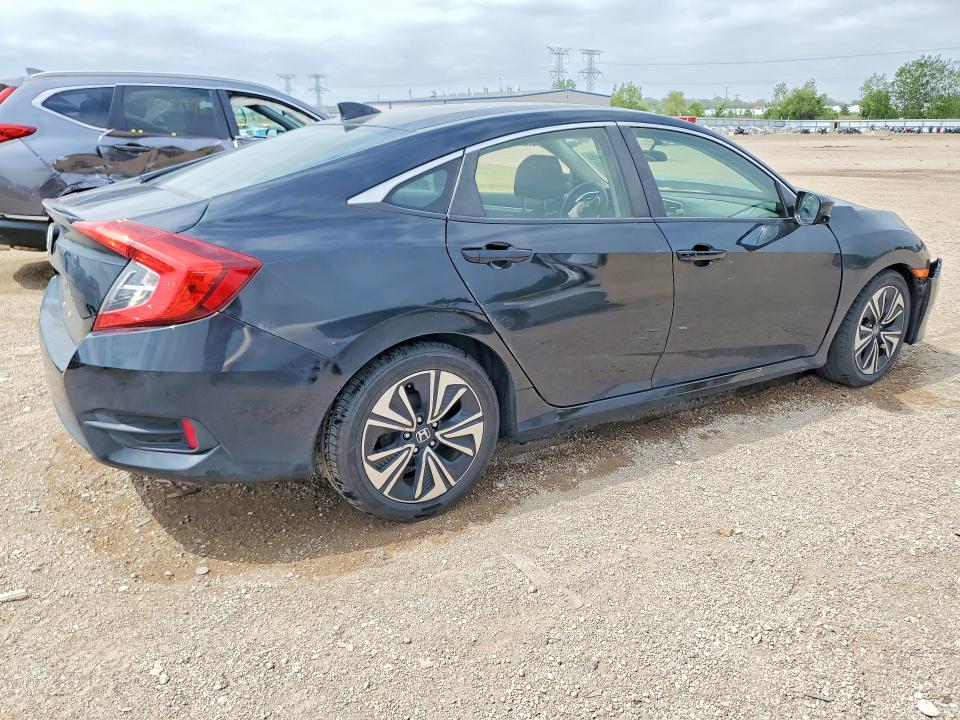 2018 Honda Civic VIN JHMFC1F33JX023921 COPART salvage auction — FRONT END, Il - Salvage Certificate, sold $2,450 on 2026-07-28 (photo 3)