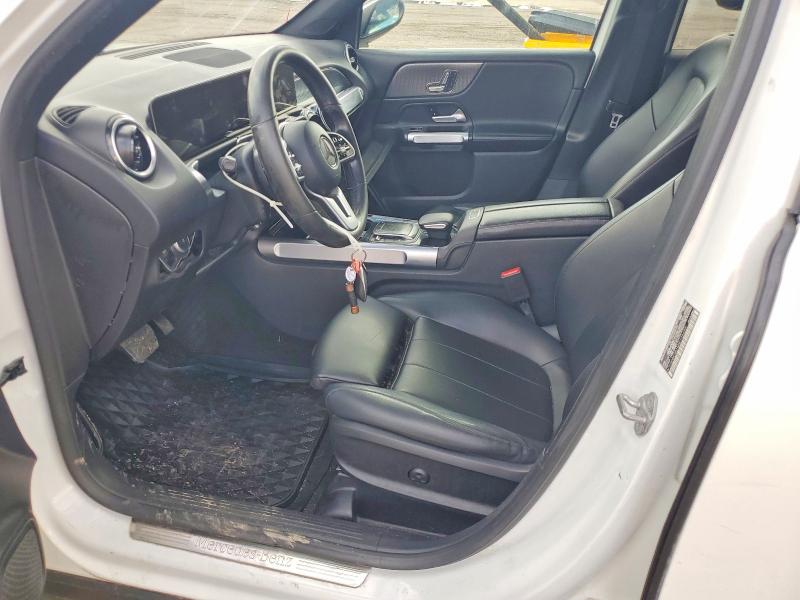 2021 Mercedes-benz Glb VIN W1N4M4GB1MW105405 COPART salvage auction — FRONT END, La - Cert Of Title-Salvage, sold $6,300 on 2026-08-21 (photo 7)