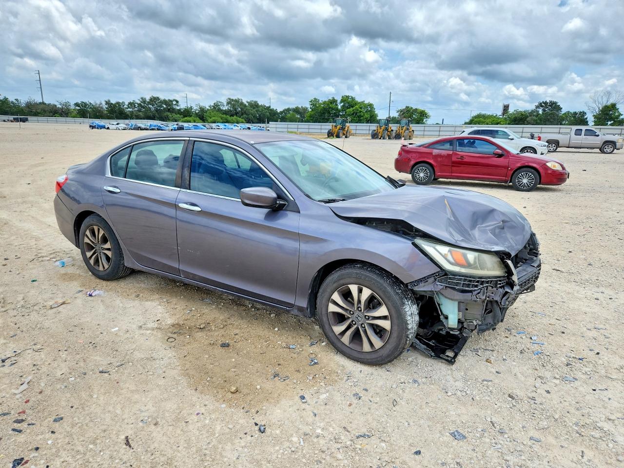 2015 Honda Accord VIN 1HGCR2F32FA193675 COPART salvage auction — Front End, TX - SALVAGE VEHICLE TITLE, sold $850 on 2026-07-09 (photo 4)