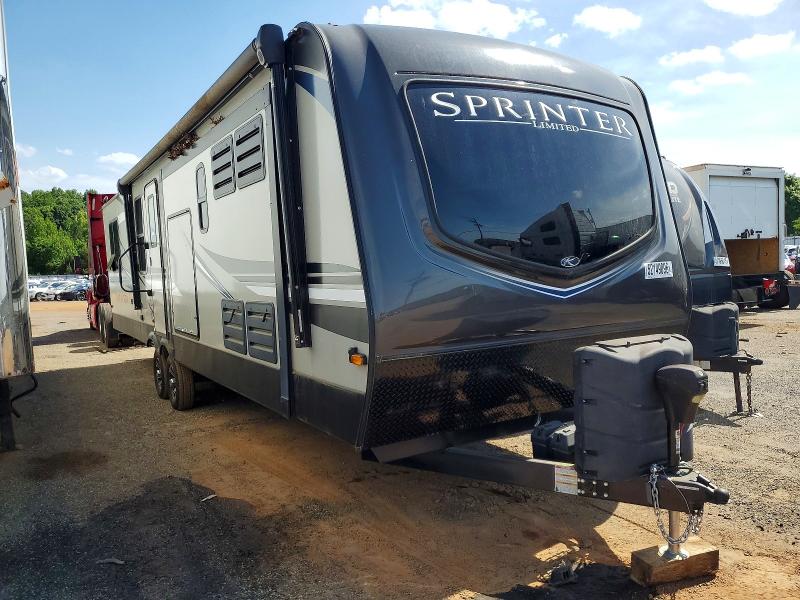 2022 Keystone Sprinter VIN 4YDT33328L1532269 COPART salvage auction — WATER/FLOOD, NC - SALVAGE CERTIFICATE OF TITLE, sold $9,100 on 2026-07-16 (photo 1)