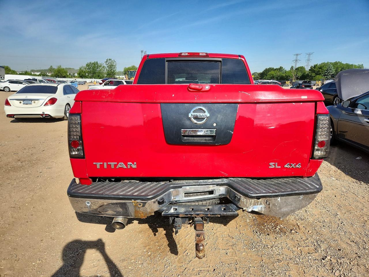 2011 Nissan Titan VIN 1N6AA0EC5BN302469 COPART salvage auction — Front End, IL - SALVAGE CERTIFICATE, sold $550 on 2026-07-02 (photo 6)