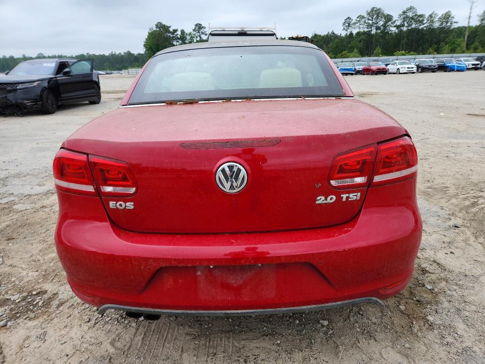 2013 Volkswagen VIN WVWFW8AH9DV002821 COPART salvage auction — WATER/FLOOD, Sc - Cert Of Title-Salvage Water, sold $450 on 2026-08-03 (photo 6)