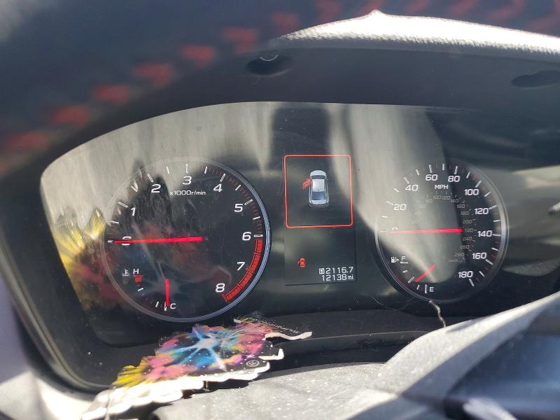 2025 Subaru Wrx VIN JF1VBAH64S8800454 COPART salvage auction — FRONT END, Il - Salvage Certificate, sold $5,300 on 2026-07-21 (photo 9)