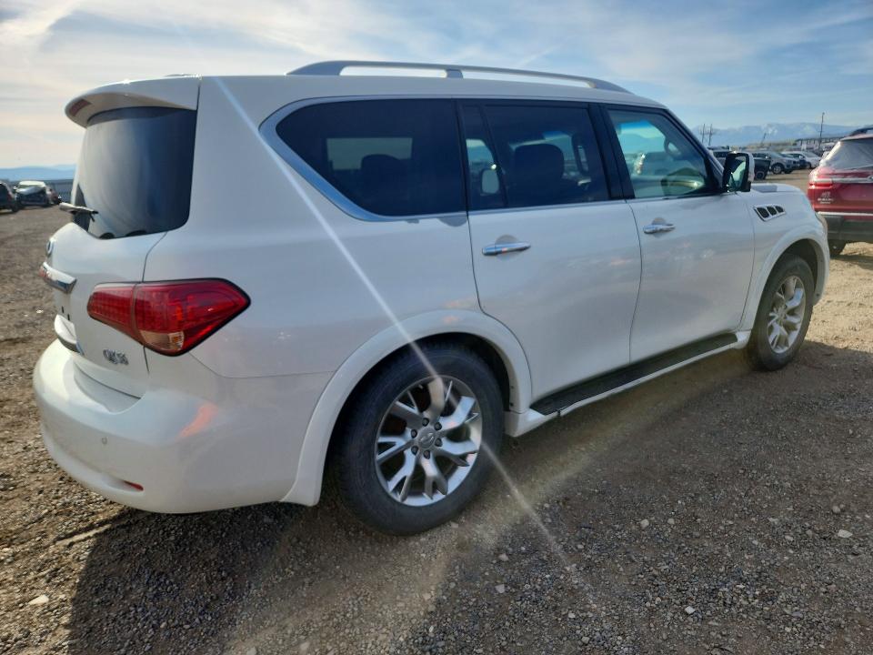 2012 Infiniti Qx56 VIN JN8AZ2NE2C9016991 COPART salvage auction — MECHANICAL, MT - CERT OF TITLE-REBUILT SALVAGE, sold $450 on 2026-07-07 (photo 3)