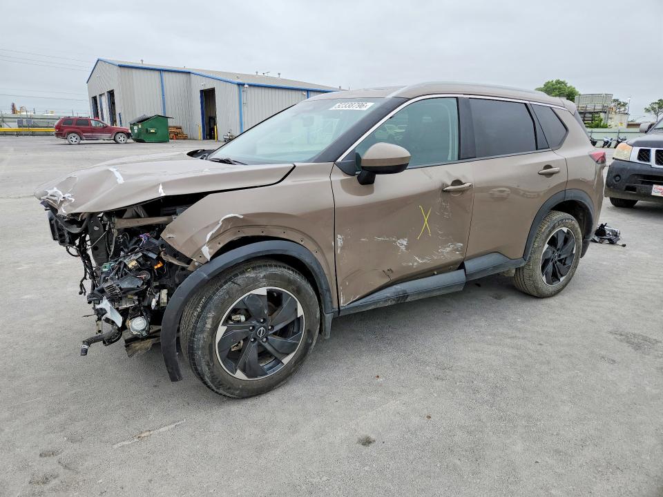 2024 Nissan Rogue VIN JN8BT3BA7RW360307 COPART salvage auction — FRONT END, Ok - Cert Of Title-Rebuilt, sold $3,800 on 2026-07-24 (photo 1)