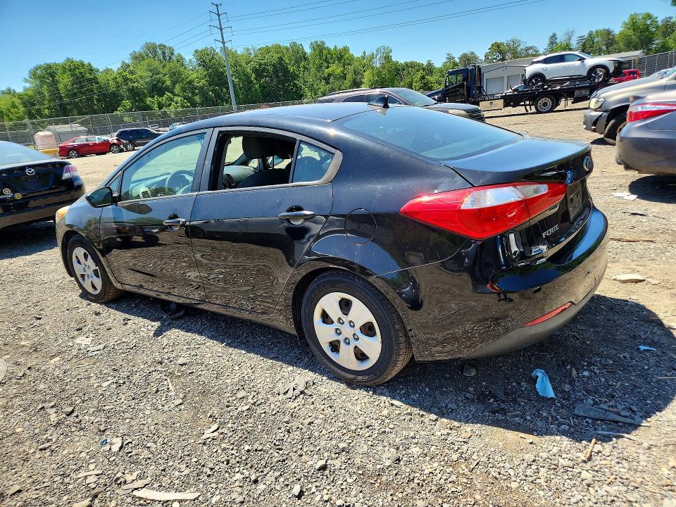 2016 Kia VIN KNAFK4A64G5537821 COPART salvage auction — VANDALISM, Va - Certificate Of Title, sold $1,750 on 2026-07-07 (photo 2)