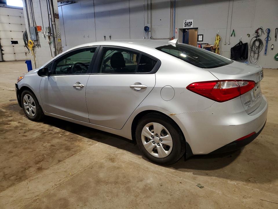 2016 Kia Forte VIN KNAFK4A63G5462500 COPART salvage auction — FRONT END, Nb - Salvage Title, sold $275 on 2026-07-30 (photo 2)