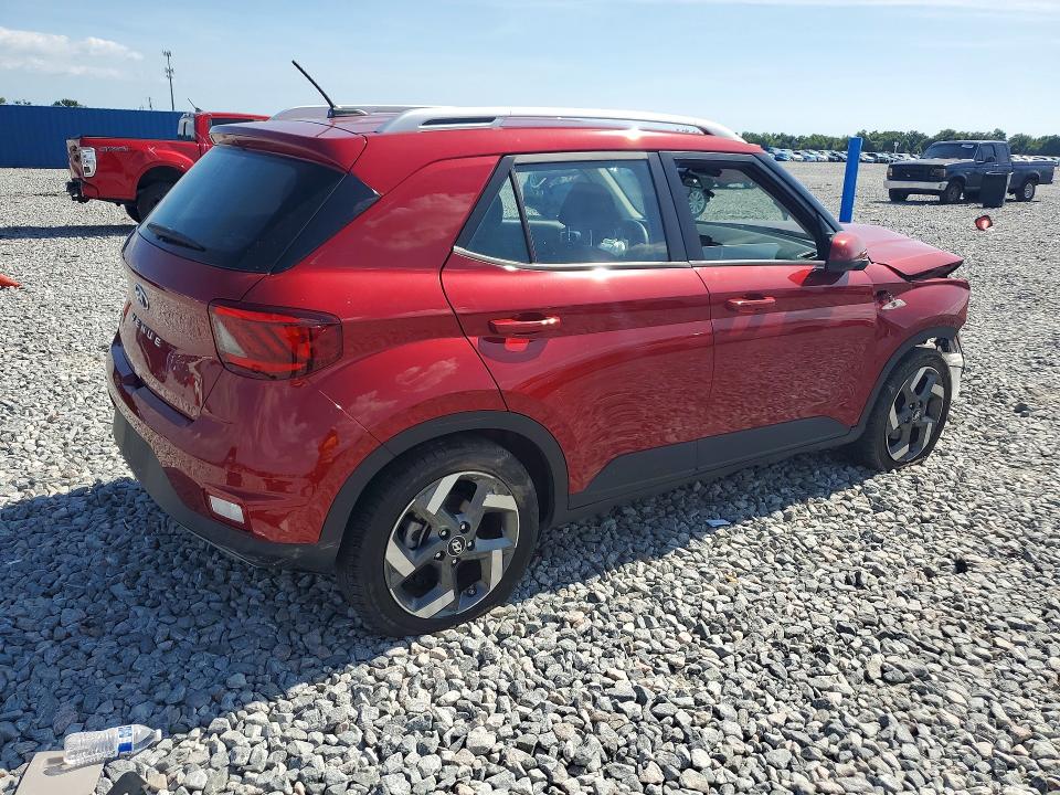 2024 Hyundai Venue VIN KMHRC8A3XRU328260 COPART salvage auction — FRONT END, Fl - Certificate Of Destruction, sold $2,250 on 2026-07-17 (photo 3)
