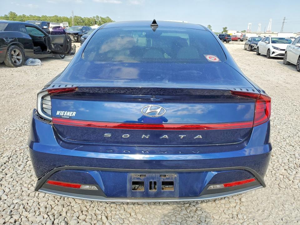 2022 Hyundai VIN 5NPEG4JA0NH135411 COPART salvage auction — REAR END, Tx - Salvage Vehicle Title, sold $4,600 on 2026-07-24 (photo 6)