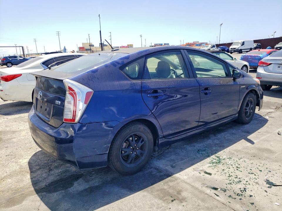 2014 Toyota VIN JTDKN3DU2E1769190 COPART salvage auction — VANDALISM, Ca - Salvage Certificate, sold $1,750 on 2026-07-10 (photo 3)