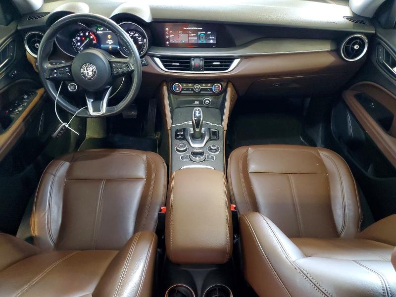 2021 Alfa romeo Stelvio VIN ZASPAKBN5M7C98971 COPART salvage auction — FRONT END, Il - Salvage Certificate, sold $7,900 on 2026-07-15 (photo 8)