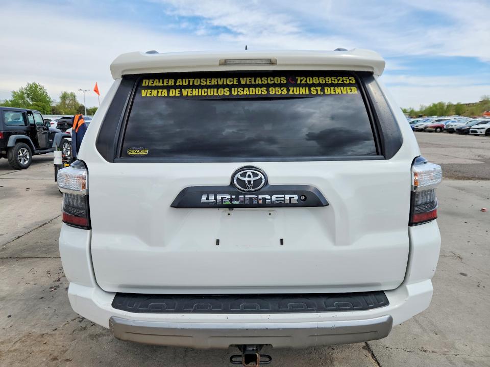 2016 Toyota VIN JTEBU5JR2G5345126 COPART salvage auction — FRONT END, Co - Salvage Title, sold $6,700 on 2026-07-06 (photo 6)