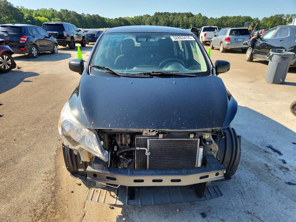 2021 Mitsubishi Mirage VIN ML32AUHJ7MH010576 COPART salvage auction — FRONT END, Ms - Cert Of Title-Salvaged, sold $1,800 on 2026-07-03 (photo 5)