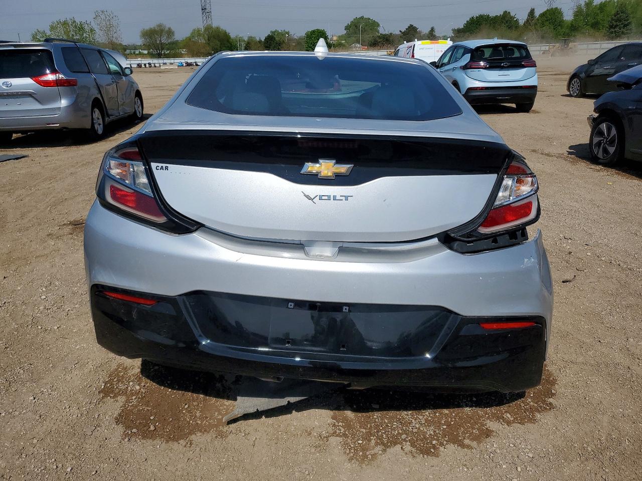 2018 Chevrolet Volt VIN 1G1RC6S52JU136322 COPART salvage auction — Front End, IL - SALVAGE CERTIFICATE, sold $325 on 2026-06-30 (photo 6)