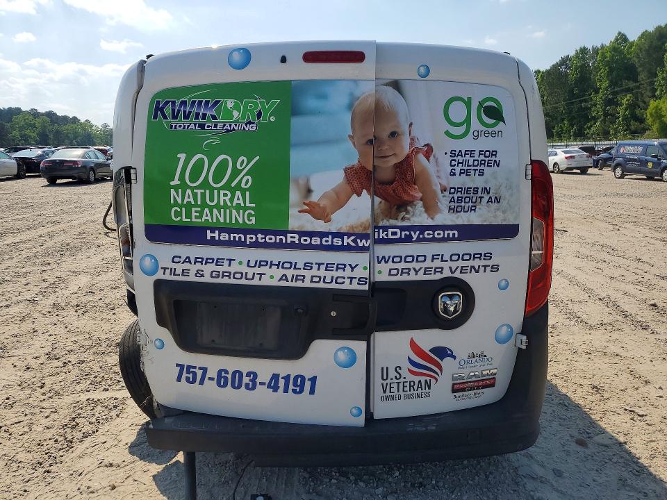 2021 Ram Promaster city VIN ZFBHRFAB1M6T02625 COPART salvage auction — SIDE, Va - Cert Of Title - Salvage, sold $1,500 on 2026-08-12 (photo 6)