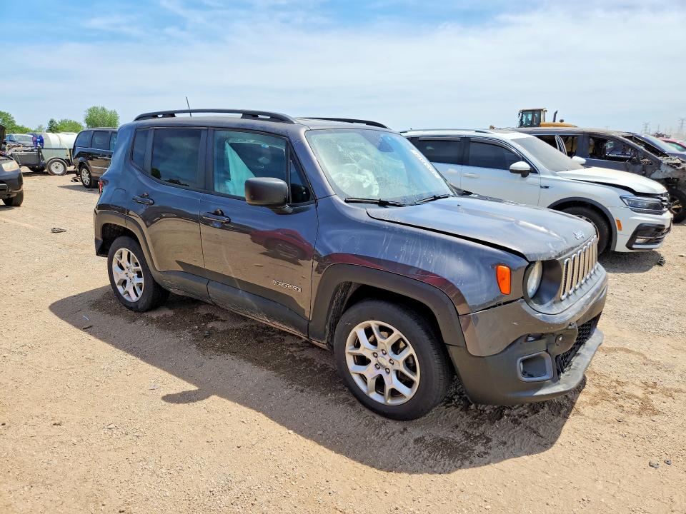 2018 Jeep VIN ZACCJABB7JPJ70637 COPART salvage auction — REAR END, Il - Salvage Certificate, sold $1,100 on 2026-07-09 (photo 4)