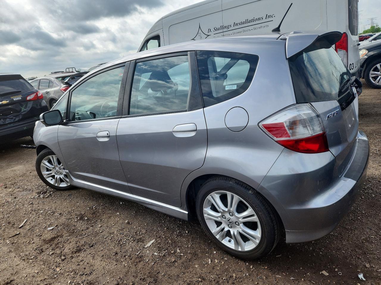 2009 Honda Fit VIN JHMGE88429S012091 COPART salvage auction — All Over, IL - SALVAGE CERTIFICATE, sold $875 on 2026-06-30 (photo 2)