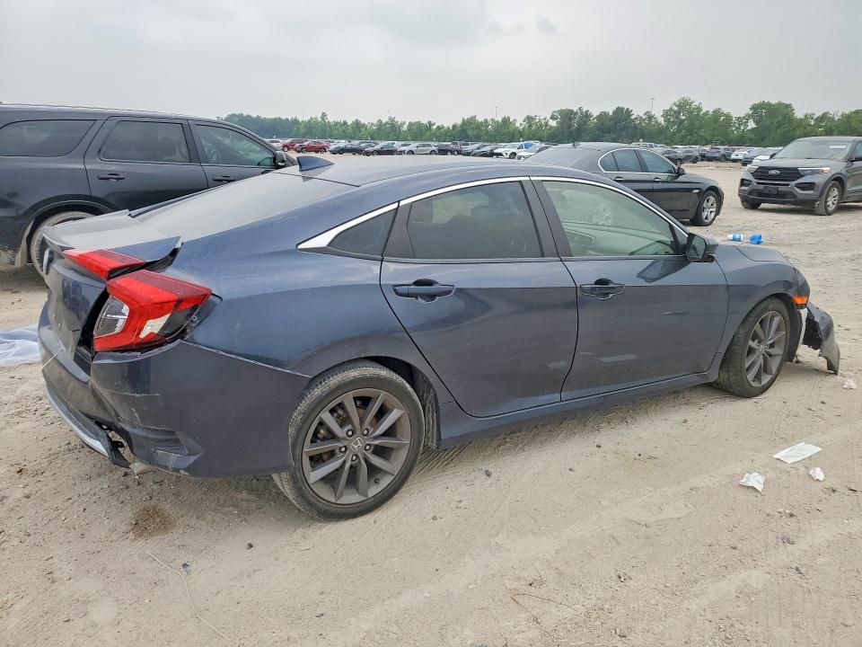 2019 Honda Civic VIN JHMFC1F39KX010656 COPART salvage auction — FRONT END, CA - SALVAGE CERTIFICATE, sold $4,250 on 2026-07-31 (photo 3)