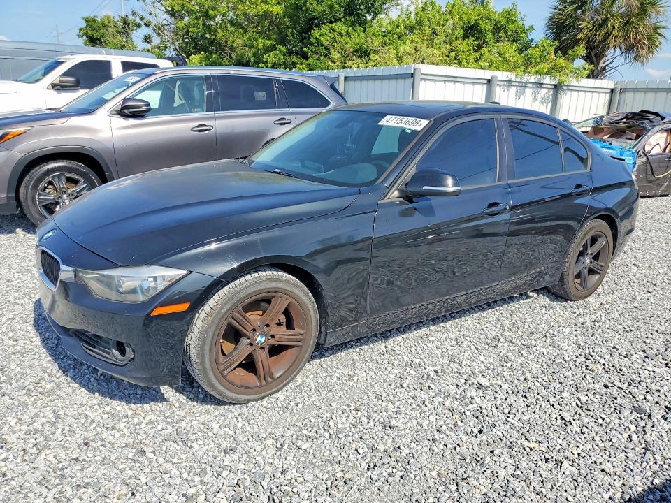 2013 BMW 3 series VIN WBA3A5C50DJ461047 COPART salvage auction — REAR END, Fl - Cert Of Title Slvg Rebuildable, sold $1,050 on 2026-07-06 (photo 1)