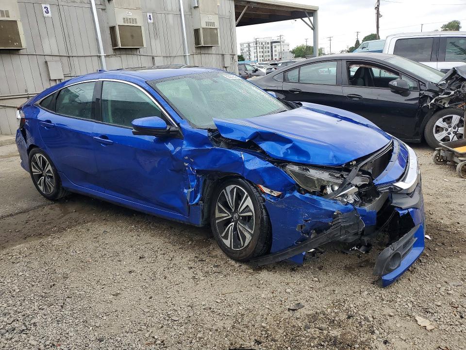 2016 Honda Civic VIN 19XFC1F37GE203719 COPART salvage auction — FRONT END, Ca - Salvage Certificate, sold $2,600 on 2026-07-09 (photo 4)