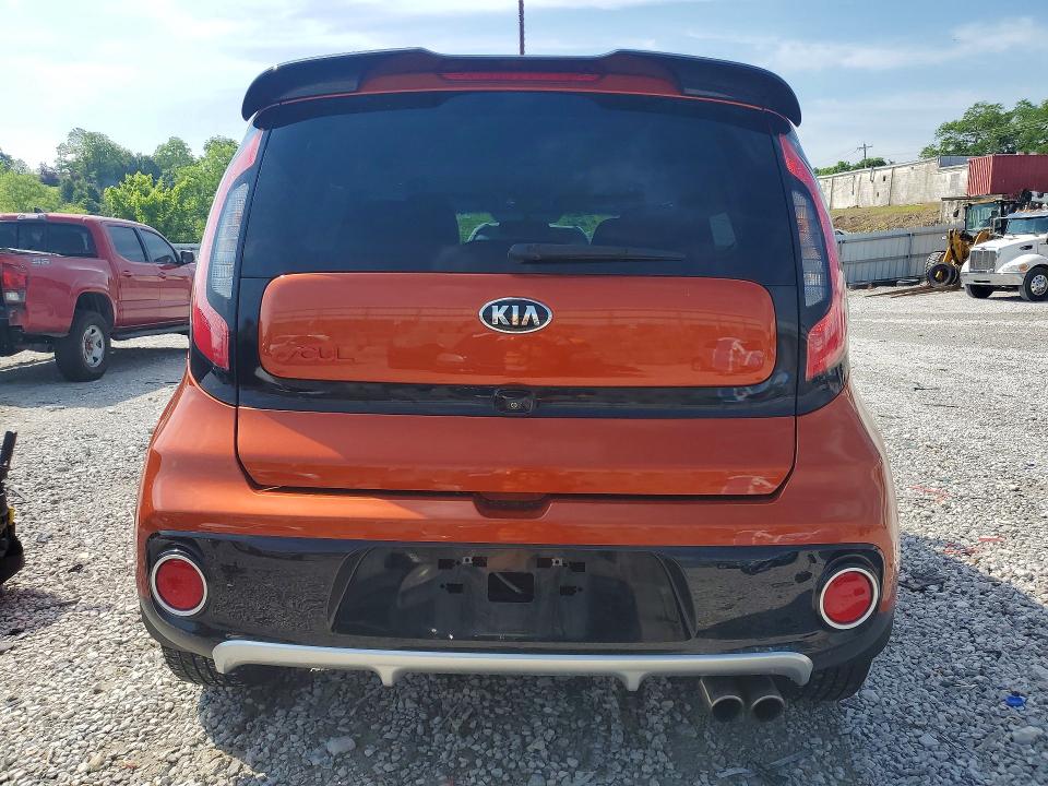 2018 Kia Soul VIN KNDJX3AA4J7586106 COPART salvage auction — FRONT END, Ky - Cert Of Title-Salvage, sold $875 on 2026-07-24 (photo 6)