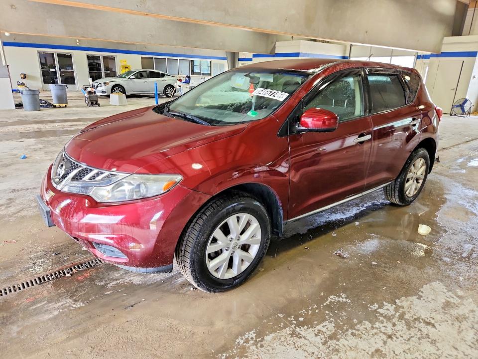 2012 Nissan Murano VIN JN8AZ1MW7CW213841 — COPART salvage auction photo