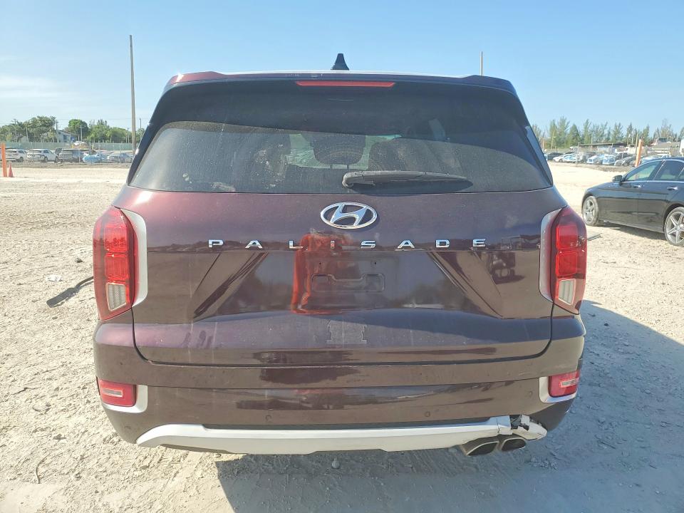 2021 Hyundai Palisade VIN KM8R54HE9MU275361 COPART salvage auction — FRONT END, FL - CERTIFICATE OF DESTRUCTION, sold $5,800 on 2026-07-02 (photo 6)