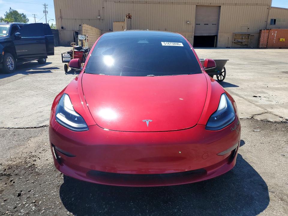 2021 Tesla Model 3 VIN 5YJ3E1EA7MF920513 COPART salvage auction — REAR END, Fl - Cert Of Title Slvg Rebuildable, sold $5,400 on 2026-07-24 (photo 5)