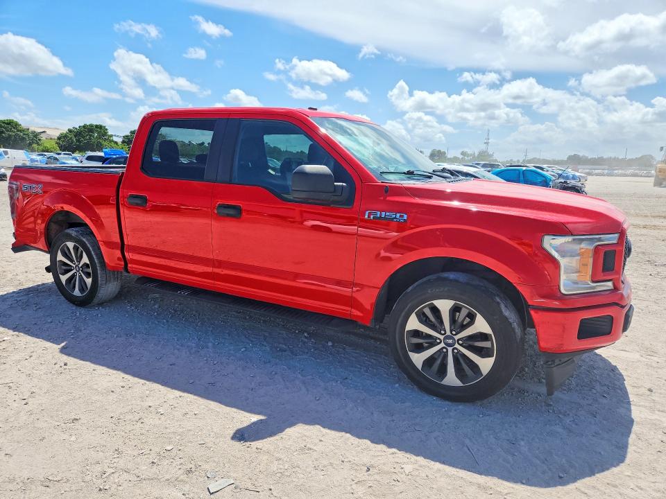 2019 Ford VIN 1FTEW1CP4KFA29973 COPART salvage auction — REAR END, Salvage Title, sold $60 on 2026-07-28 (photo 4)