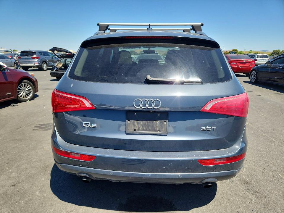 2011 Audi Q5 VIN WA1LFAFP4BA086233 COPART salvage auction — MECHANICAL, CA - DIS/DLR/EXP APP FOR DUP CLEAN, sold $225 on 2026-07-27 (photo 6)
