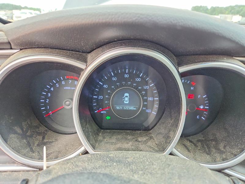2015 Kia Optima VIN 5XXGN4A75FG373965 COPART salvage auction — FRONT END, Tx - Salvage Vehicle Title, sold $325 on 2026-07-06 (photo 9)