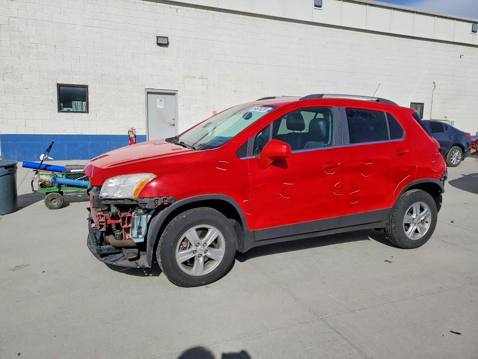 2016 Chevrolet Trax VIN KL7CJPSB2GB550944 COPART salvage auction — REAR END, Ut - Salvage Certificate, sold $1,500 on 2026-07-20 (photo 1)