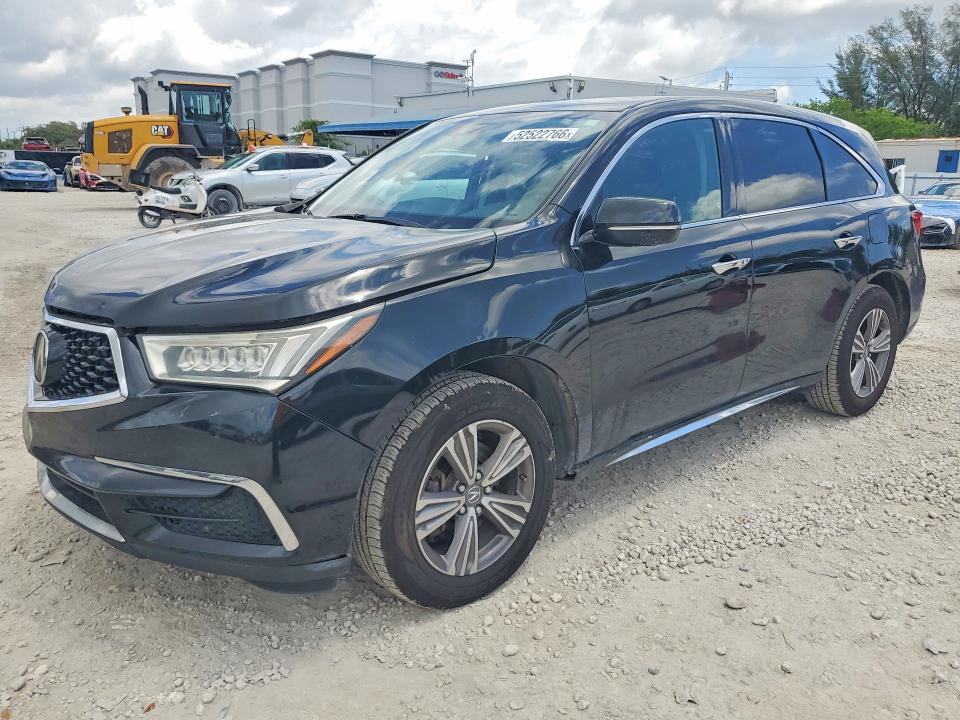 2019 Acura Mdx VIN 5J8YD3H34KL011304 — COPART salvage auction photo