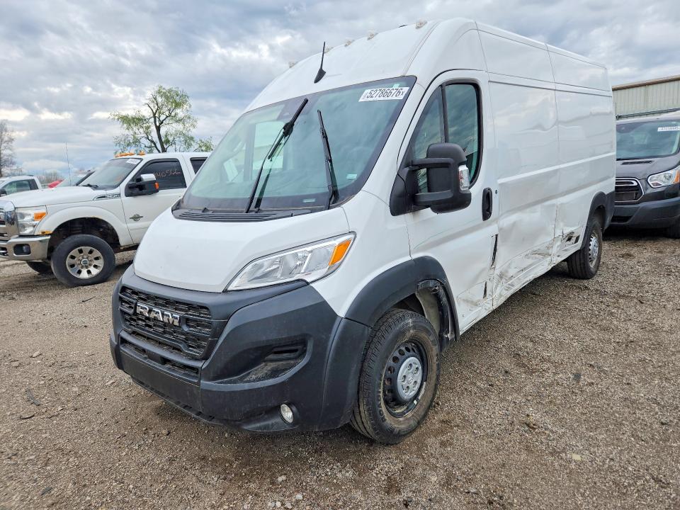 2025 Ram Promaster 2500 VIN 3C6LRVDG6SE512144 COPART salvage auction — SIDE, Mi - Dealer Only Clean Title, sold $24,200 on 2026-07-29 (photo 1)