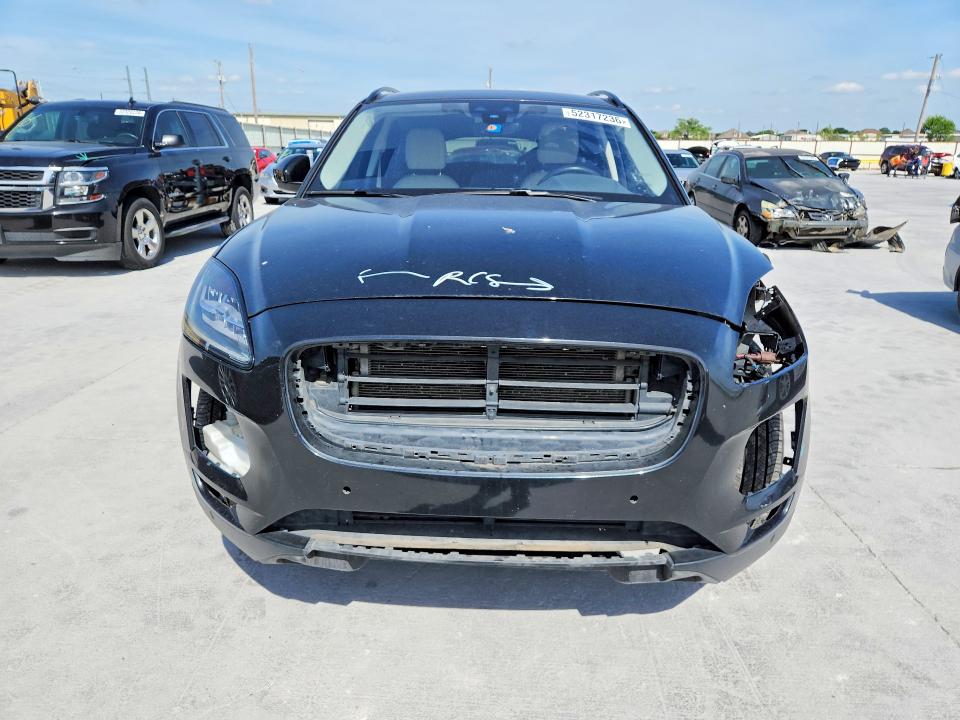 2020 Jaguar VIN SADFK2FX7L1Z79992 COPART salvage auction — FRONT END, Tx - Salvage Vehicle Title, sold $3,350 on 2026-07-21 (photo 5)