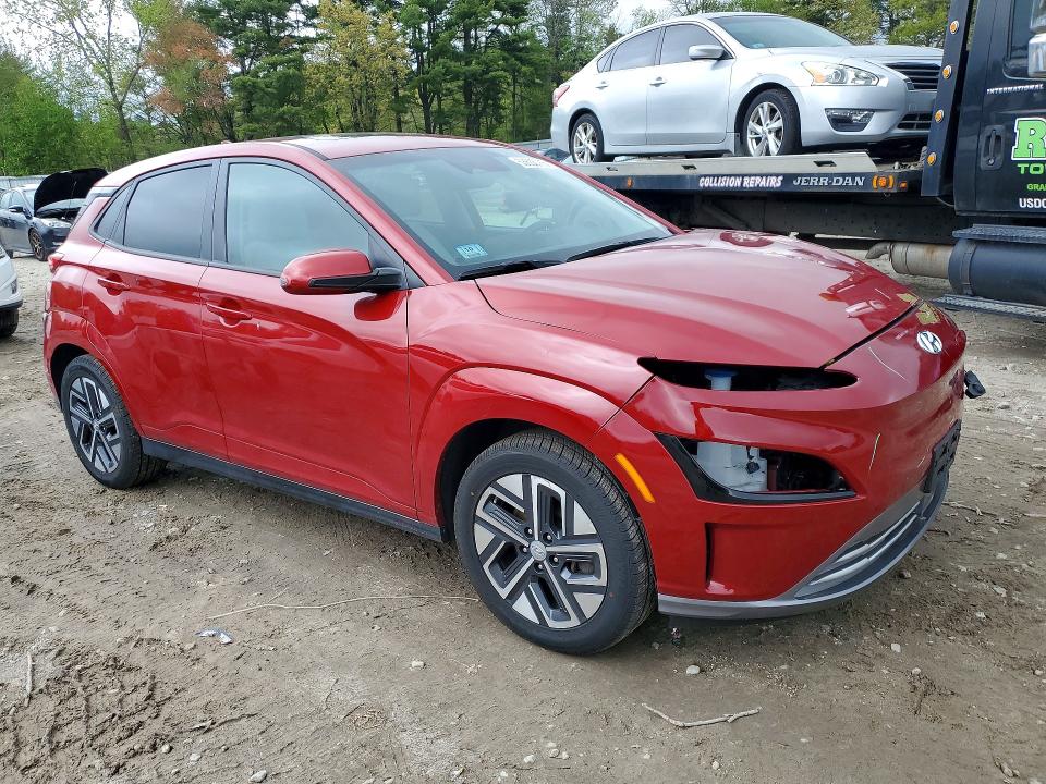 2022 Hyundai VIN KM8K53AG9NU157948 COPART salvage auction — FRONT END, Salvage Title, sold $3,900 on 2026-07-23 (photo 4)