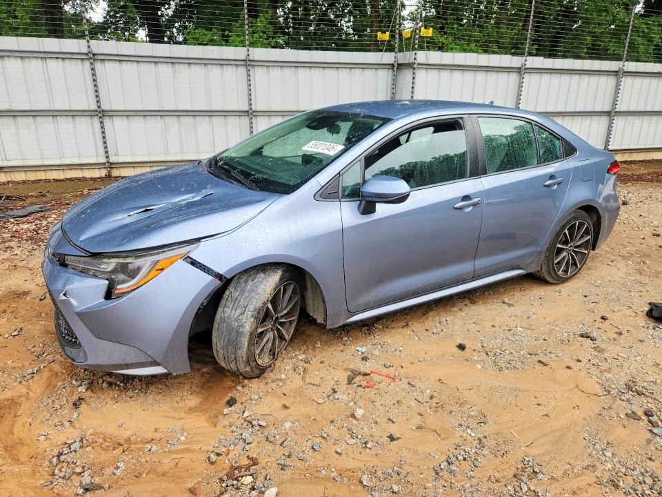 2020 Toyota Corolla VIN 5YFDPRAE5LP131592 COPART salvage auction — FRONT END, Ga - Cert Of Title-Salvage, sold $2,700 on 2026-07-31 (photo 1)