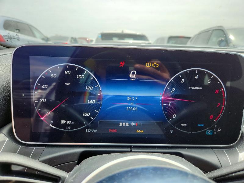 2024 Mercedes-benz C-klasse VIN W1KAF4HB9RR188127 COPART salvage auction — FRONT END, Il - Salvage Certificate, sold $14,900 on 2026-07-30 (photo 9)