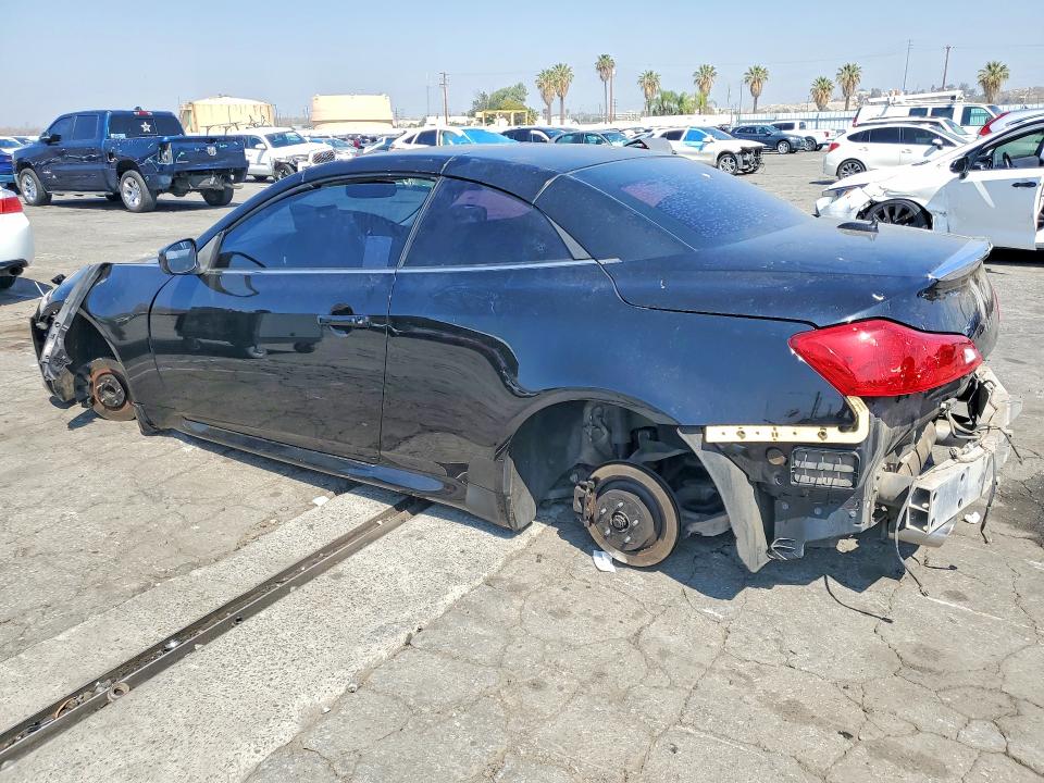 2013 Infiniti VIN JN1CV6FE0DM771645 COPART salvage auction — VANDALISM, Ca - Salvage Certificate, sold $575 on 2026-07-23 (photo 2)