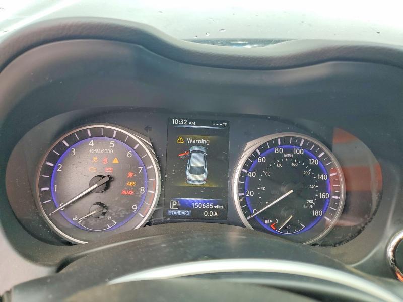 2015 Infiniti Q50 VIN JN1BV7AP5FM347990 COPART salvage auction — REAR END, Al - Cert Of Title-Salvage Title, sold $475 on 2026-07-16 (photo 9)