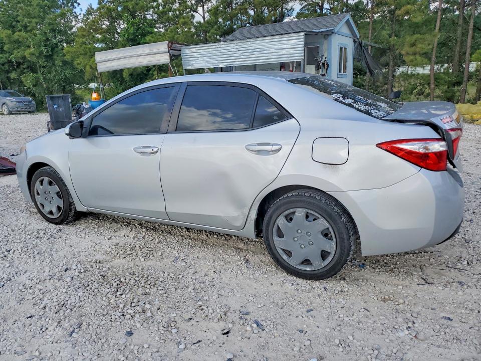 2016 Toyota Corolla VIN 5YFBURHE0GP493504 COPART salvage auction — REAR END, Tx - Certificate Of Title, sold $150 on 2026-07-03 (photo 2)