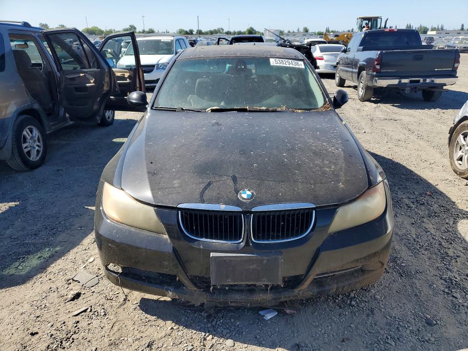 2008 BMW 3 series VIN WBAVA37588NL54947 COPART salvage auction — FRONT END, Ca - Dis/Dlr/Exp Only Clean Title (P), sold $325 on 2026-07-07 (photo 5)