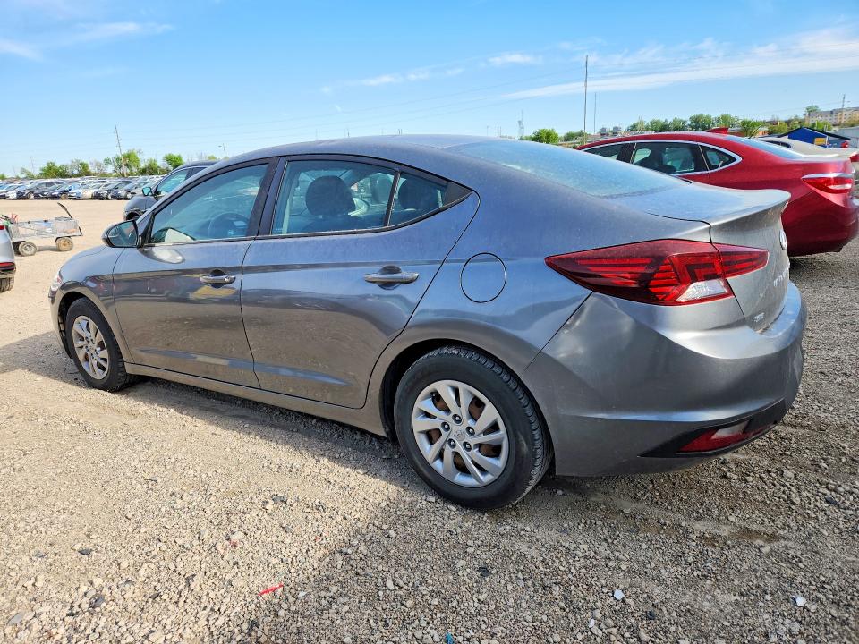 2019 Hyundai Elantra VIN KMHD74LFXKU753353 COPART salvage auction — HAIL, Ia - Cert Of Title-Salvage Title, sold $3,100 on 2026-07-15 (photo 2)