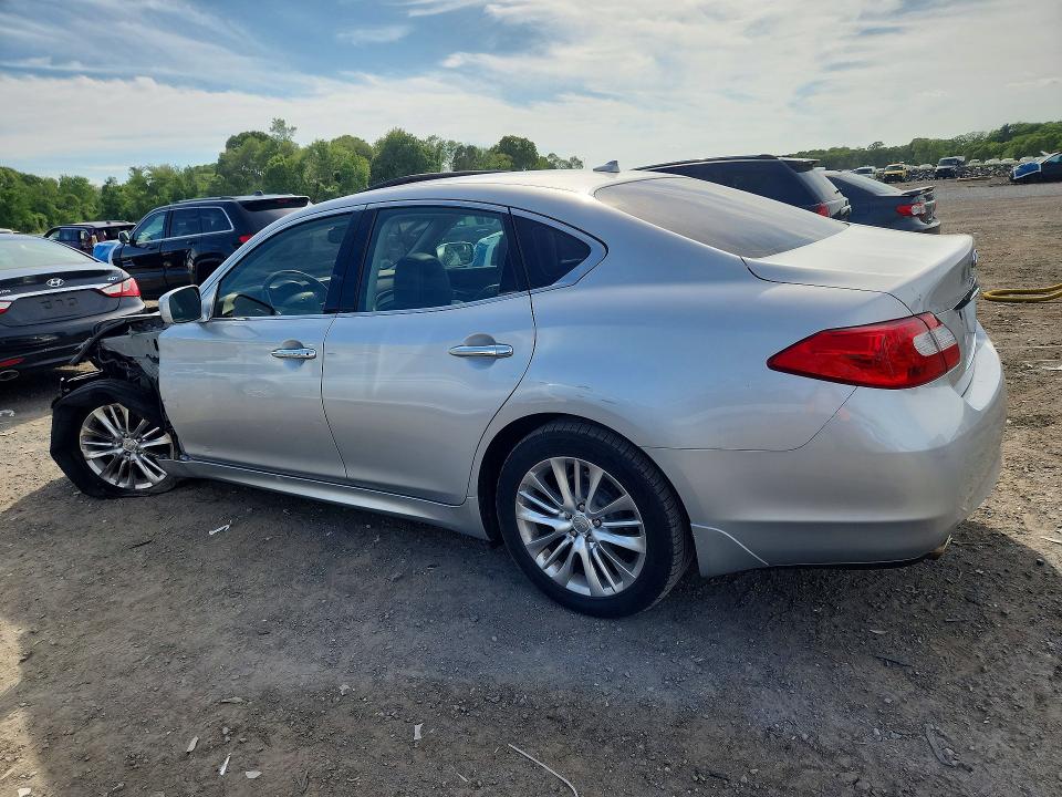 2012 Infiniti M VIN JN1BY1AR7CM394116 COPART salvage auction — FRONT END, Ma - Cert Of Title-Reconstrctd Coll, sold $1,100 on 2026-07-15 (photo 2)