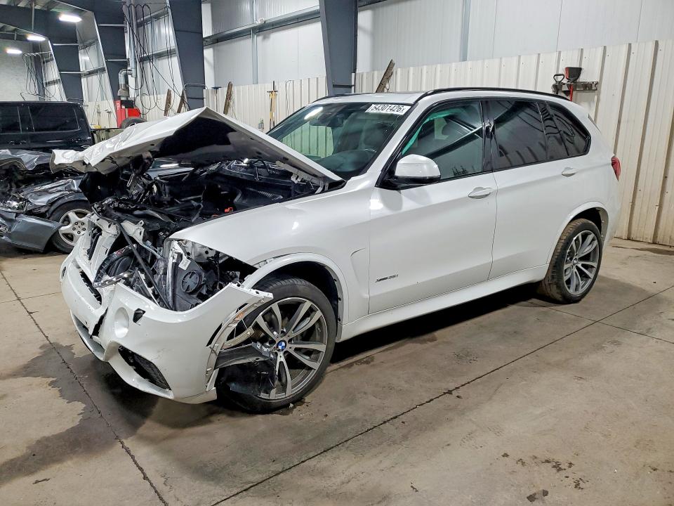 2017 BMW VIN 5UXKR0C56H0V66194 COPART salvage auction — FRONT END, Mn - Cert Of Title-Salvage, sold $4,600 on 2026-07-28 (photo 1)