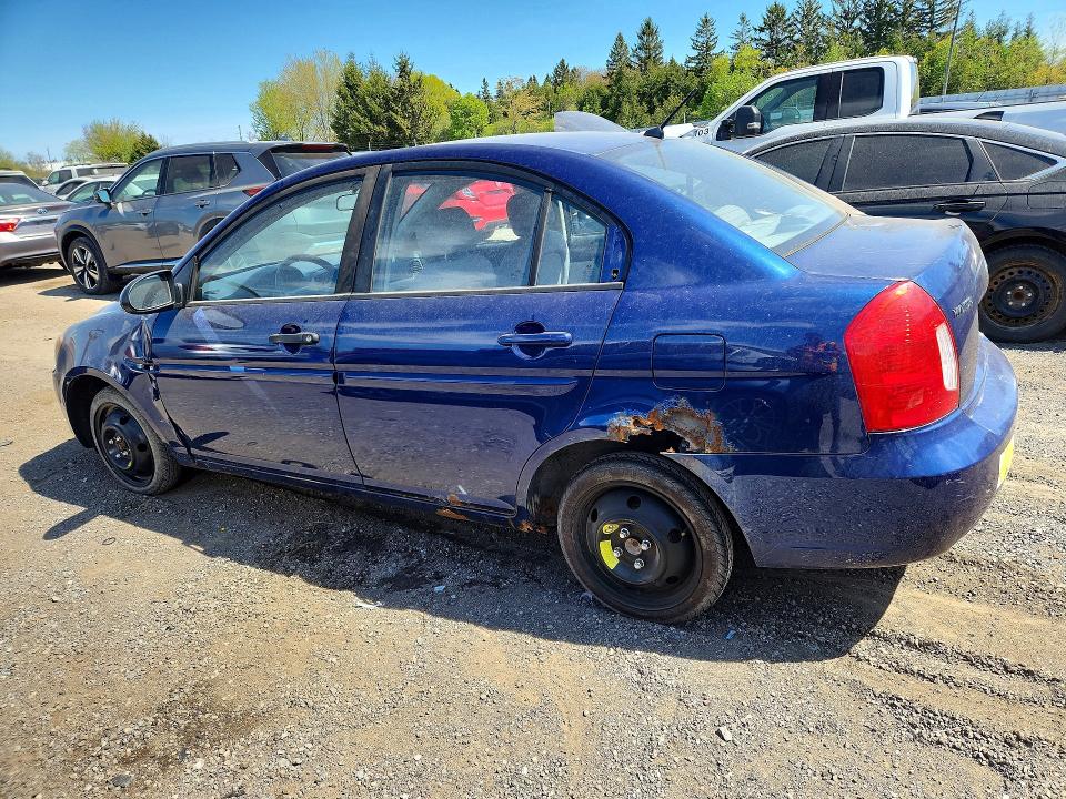 2008 Hyundai Accent VIN KMHCN45C38U261955 COPART salvage auction — FRONT END, ON - PERMIT NO BRAND - UNFIT, sold $200 on 2026-07-28 (photo 2)