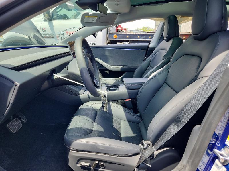 2025 Tesla Model 3 VIN 5YJ3E1EA4SF057005 COPART salvage auction — SIDE, Ca - Salvage Certificate, sold $11,300 on 2026-07-13 (photo 7)