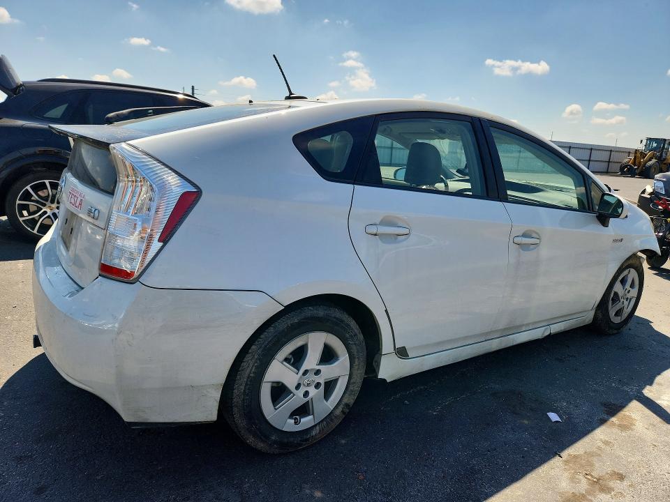 2010 Toyota Prius VIN JTDKN3DU1A0202470 COPART salvage auction — FRONT END, Ca - Salvage Certificate, sold $1,300 on 2026-07-16 (photo 3)