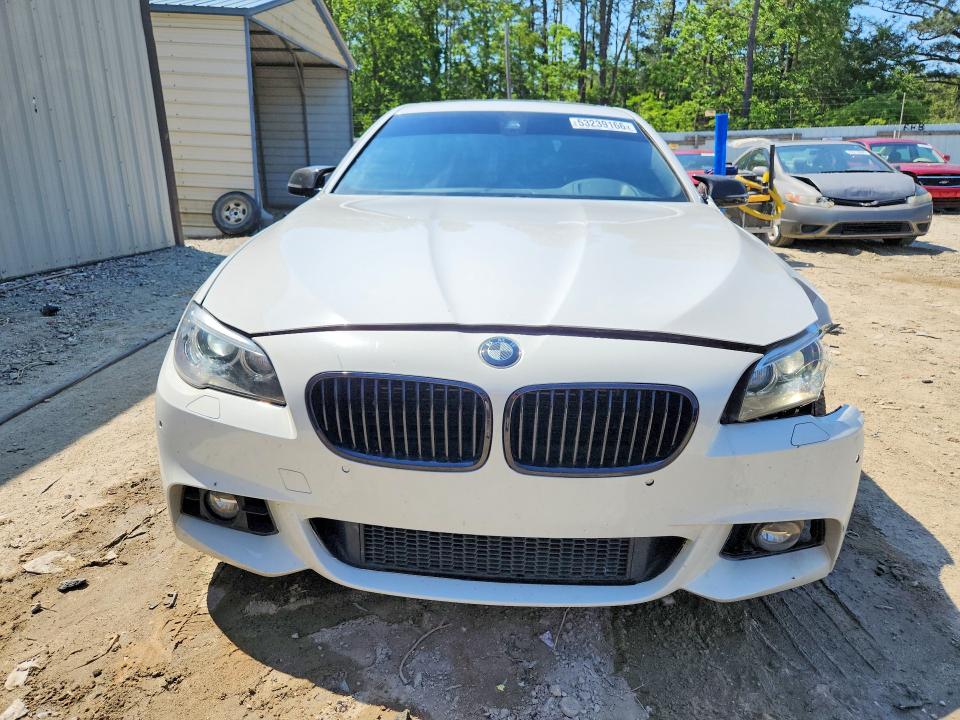 2016 BMW 5er VIN WBAKP9C53GD980596 COPART salvage auction — FRONT END, De - Salvage Certificate, sold $1,050 on 2026-07-28 (photo 5)