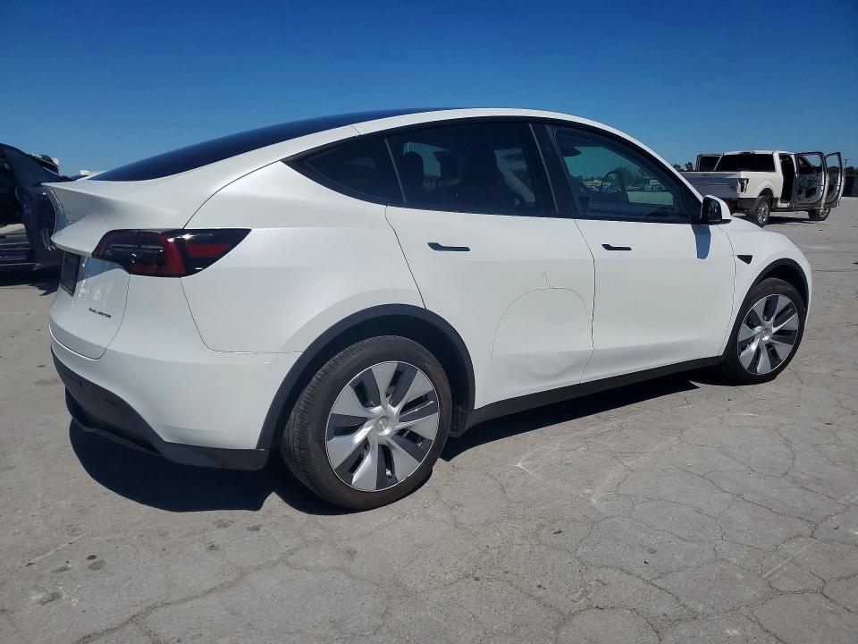 2024 Tesla VIN 7SAYGDEE5RA281155 COPART salvage auction — SIDE, TN - SALVAGE CERTIFICATE, sold $14,000 on 2026-07-20 (photo 3)